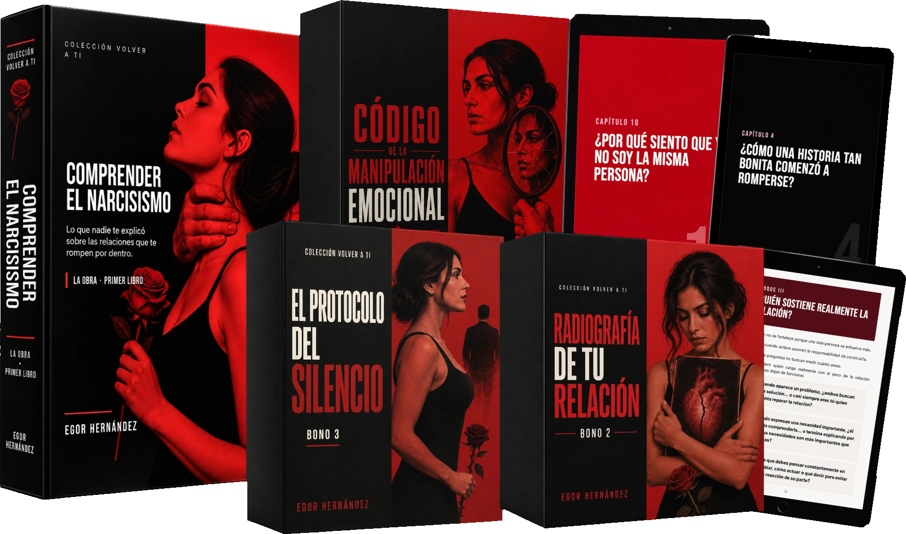 Colección Volver a Ti — los 3 libros y los 3 bonos